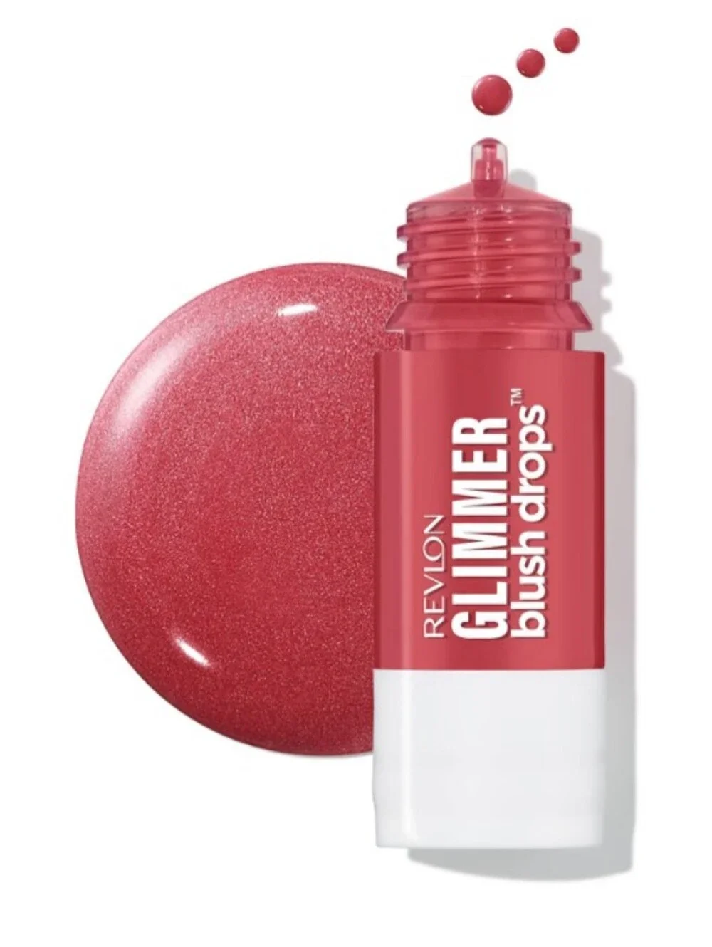 Revlon Glimmer Drops 102 Field of Roses - Blush
